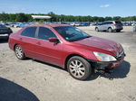 2007 Honda Accord Se Темно-бордовый vin: 1HGCM664X7A065491