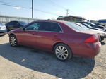 2007 Honda Accord Se Maroon vin: 1HGCM664X7A065491