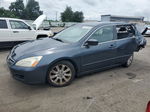 2007 Honda Accord Se Gray vin: 1HGCM664X7A072649