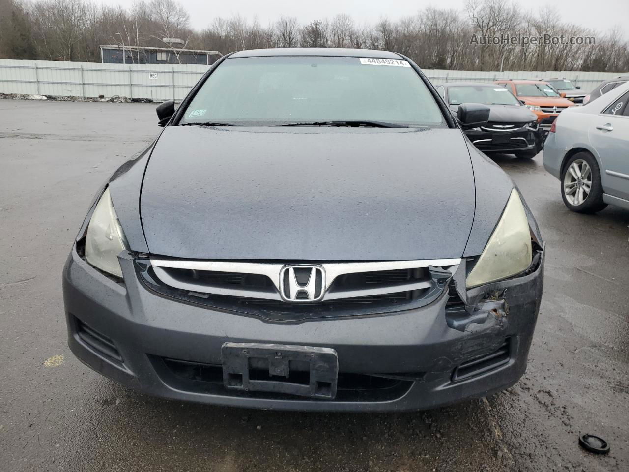 2007 Honda Accord Se Charcoal vin: 1HGCM664X7A103530