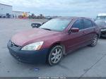 2005 Honda Accord Sdn Ex-l V6 Maroon vin: 1HGCM66505A026737