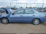 2007 Honda Accord Sdn Ex-l Light Blue vin: 1HGCM66517A042724