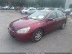 2005 Honda Accord Sdn Ex-l V6 Red vin: 1HGCM66525A011057