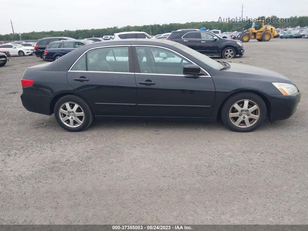 2005 Honda Accord Sdn Ex-l V6 Black vin: 1HGCM66525A040610