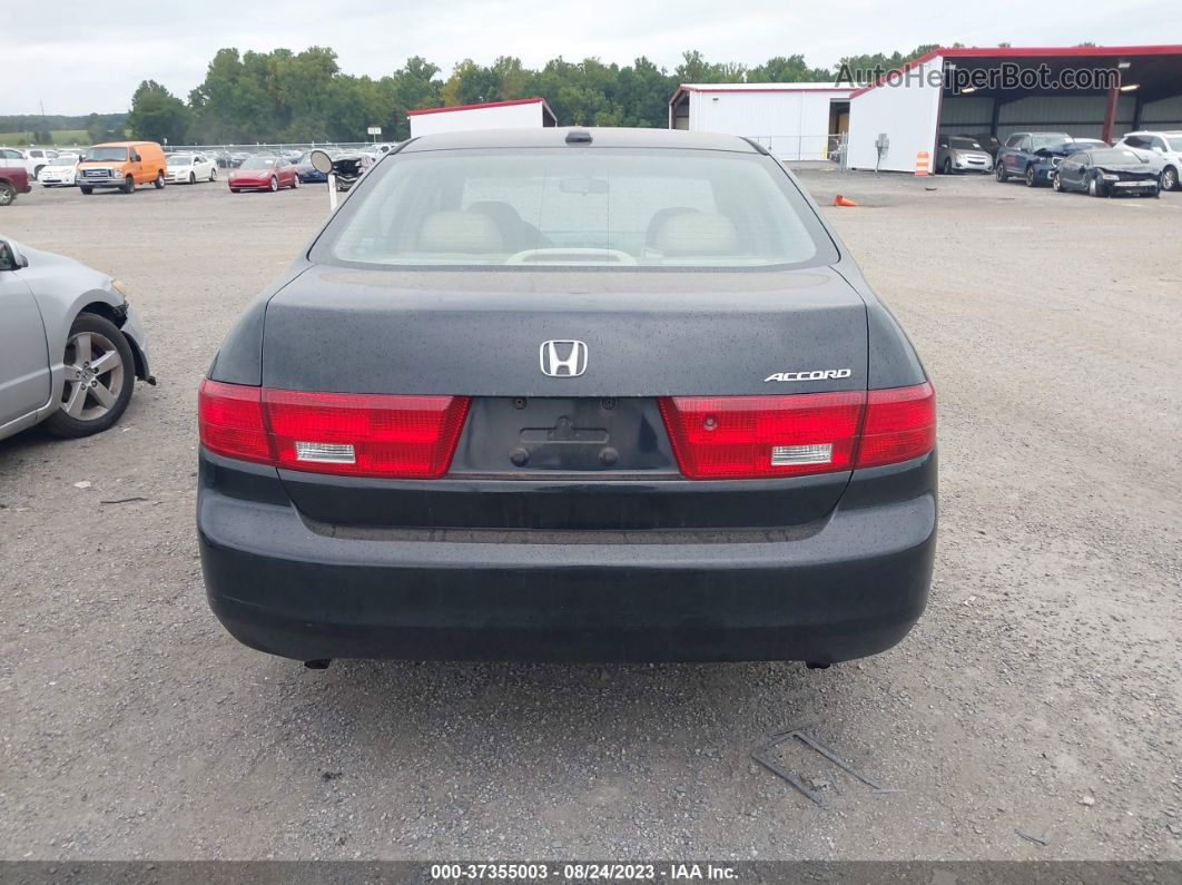 2005 Honda Accord Sdn Ex-l V6 Black vin: 1HGCM66525A040610