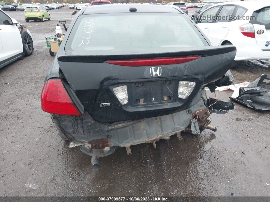 2007 Honda Accord Sdn Ex-l Черный vin: 1HGCM66527A000272