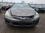 2007 Honda Accord Ex Серый vin: 1HGCM66527A029626