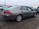 2007 Honda Accord Ex Gray vin: 1HGCM66527A029626