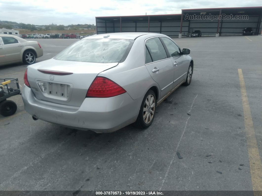 2007 Honda Accord Sdn Ex-l Gray vin: 1HGCM66527A053053