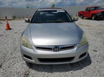 2007 Honda Accord Ex Silver vin: 1HGCM66527A067003