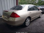 2007 Honda Accord 3.0 Ex Beige vin: 1HGCM66527A090927