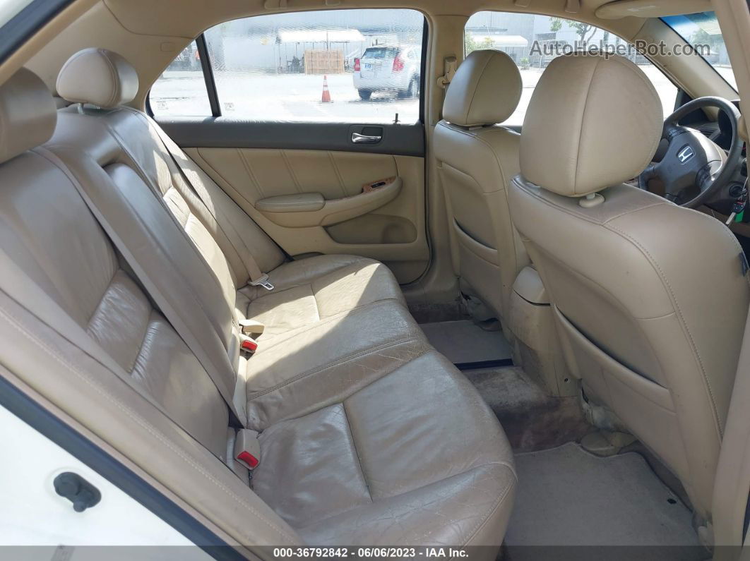 2005 Honda Accord Sdn Ex-l V6 Белый vin: 1HGCM66535A007745