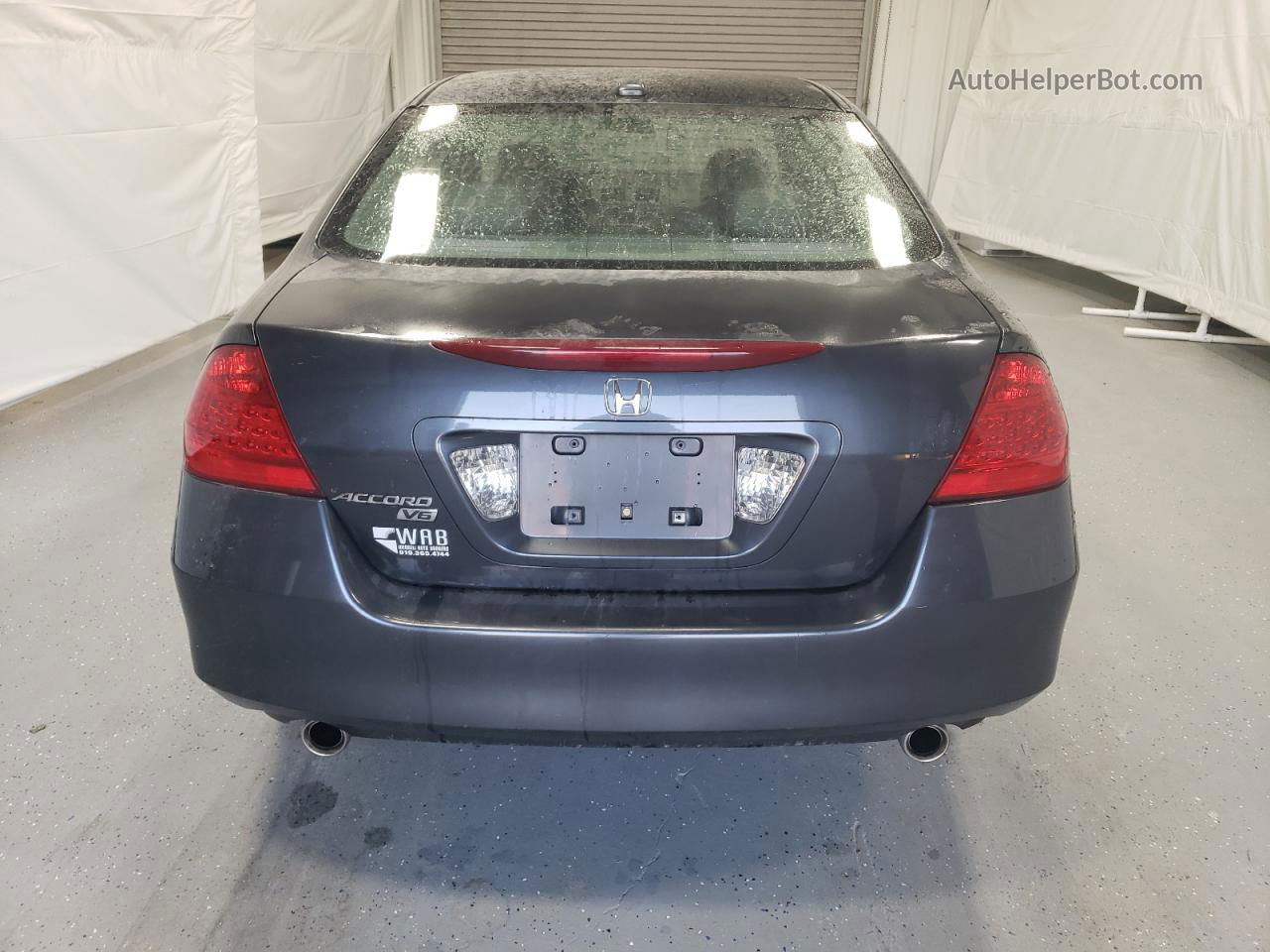 2007 Honda Accord Ex Charcoal vin: 1HGCM66537A006436