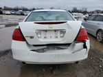 2007 Honda Accord Ex White vin: 1HGCM66537A022880