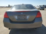 2007 Honda Accord Ex Gray vin: 1HGCM66537A033216