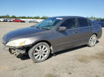 2007 Honda Accord Ex Gray vin: 1HGCM66537A033216