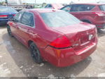 2007 Honda Accord 3.0 Ex Burgundy vin: 1HGCM66537A033720