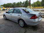 2007 Honda Accord Ex Silver vin: 1HGCM66537A062991