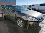 2007 Honda Accord Ex Charcoal vin: 1HGCM66537A081878