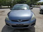 2007 Honda Accord Ex Синий vin: 1HGCM66537A095408