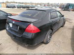 2007 Honda Accord 3.0 Ex Black vin: 1HGCM66537A105015