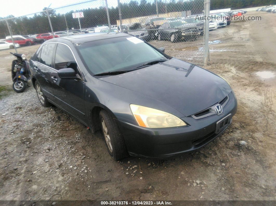 2005 Honda Accord 3.0 Ex Blue vin: 1HGCM66545A048448