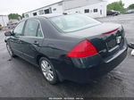 2007 Honda Accord 3.0 Ex Black vin: 1HGCM66547A023486