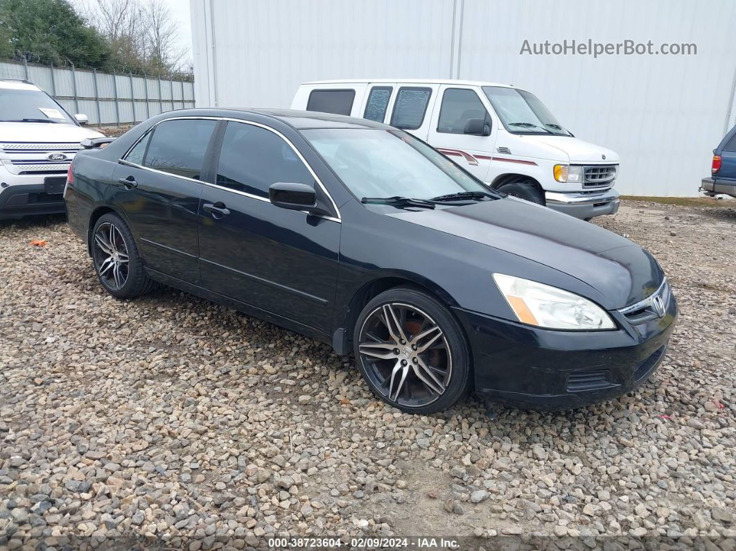 2007 Honda Accord 3.0 Ex Black vin: 1HGCM66547A031247