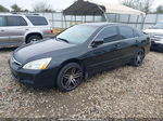 2007 Honda Accord 3.0 Ex Black vin: 1HGCM66547A031247