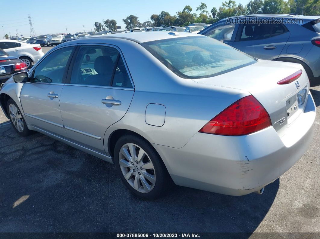 2007 Honda Accord 3.0 Ex Gray vin: 1HGCM66547A035380