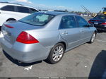 2007 Honda Accord 3.0 Ex Gray vin: 1HGCM66547A035380