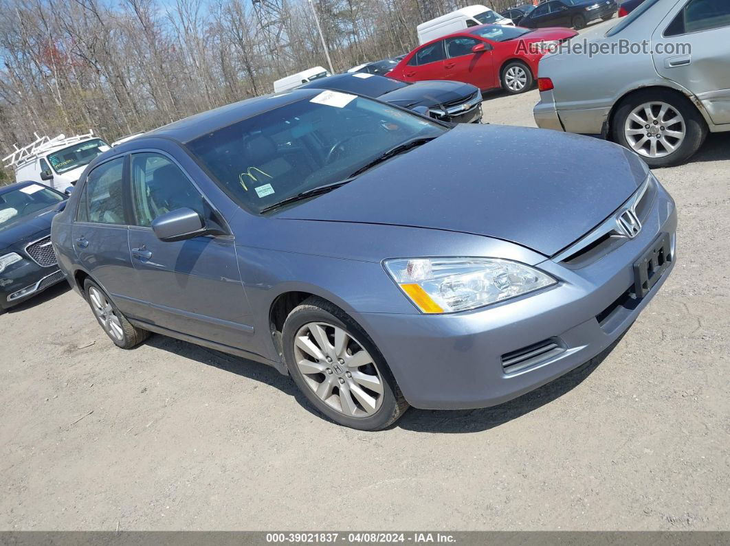 2007 Honda Accord 3.0 Ex Gray vin: 1HGCM66547A096583