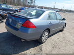 2007 Honda Accord 3.0 Ex Gray vin: 1HGCM66547A096583