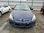 2007 Honda Accord Ex Blue vin: 1HGCM66547A101555