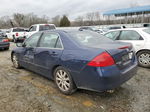 2007 Honda Accord Ex Синий vin: 1HGCM66547A101555