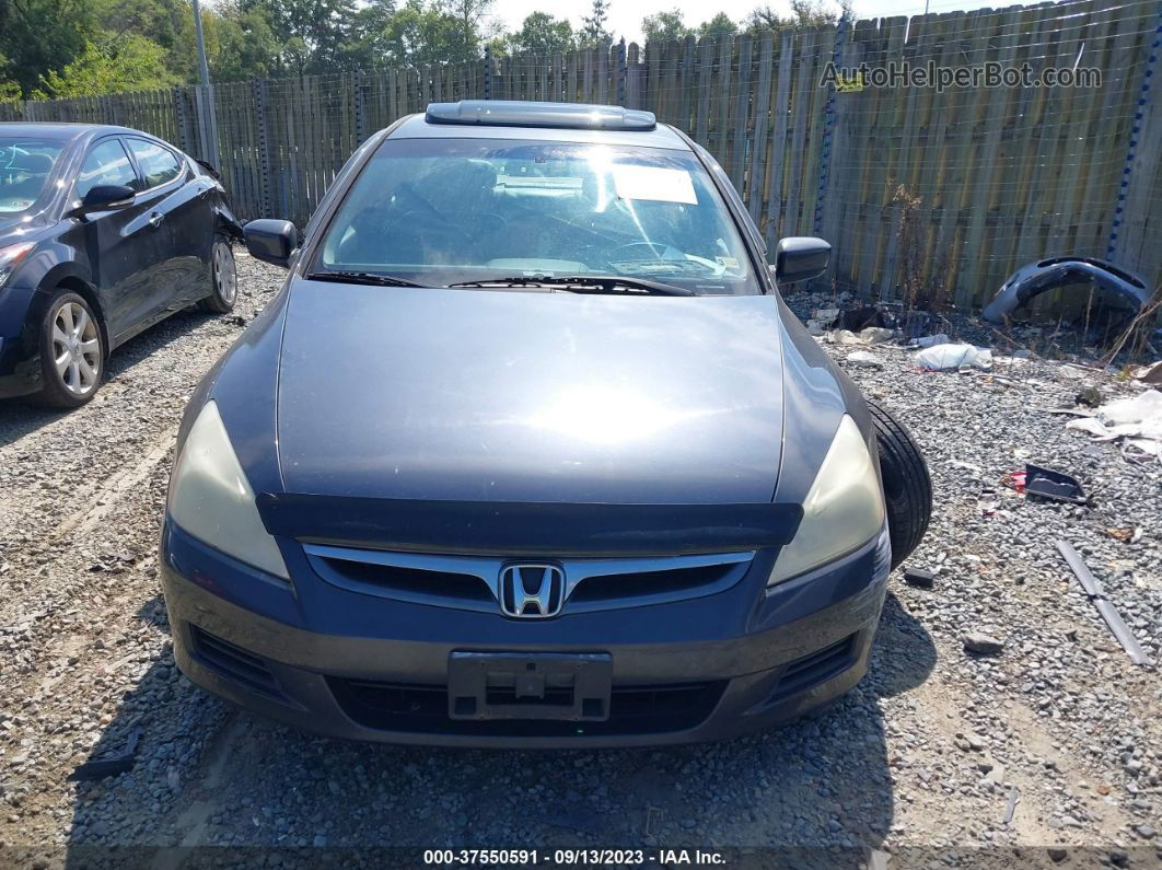 2007 Honda Accord 3.0 Ex Серый vin: 1HGCM66547A104116