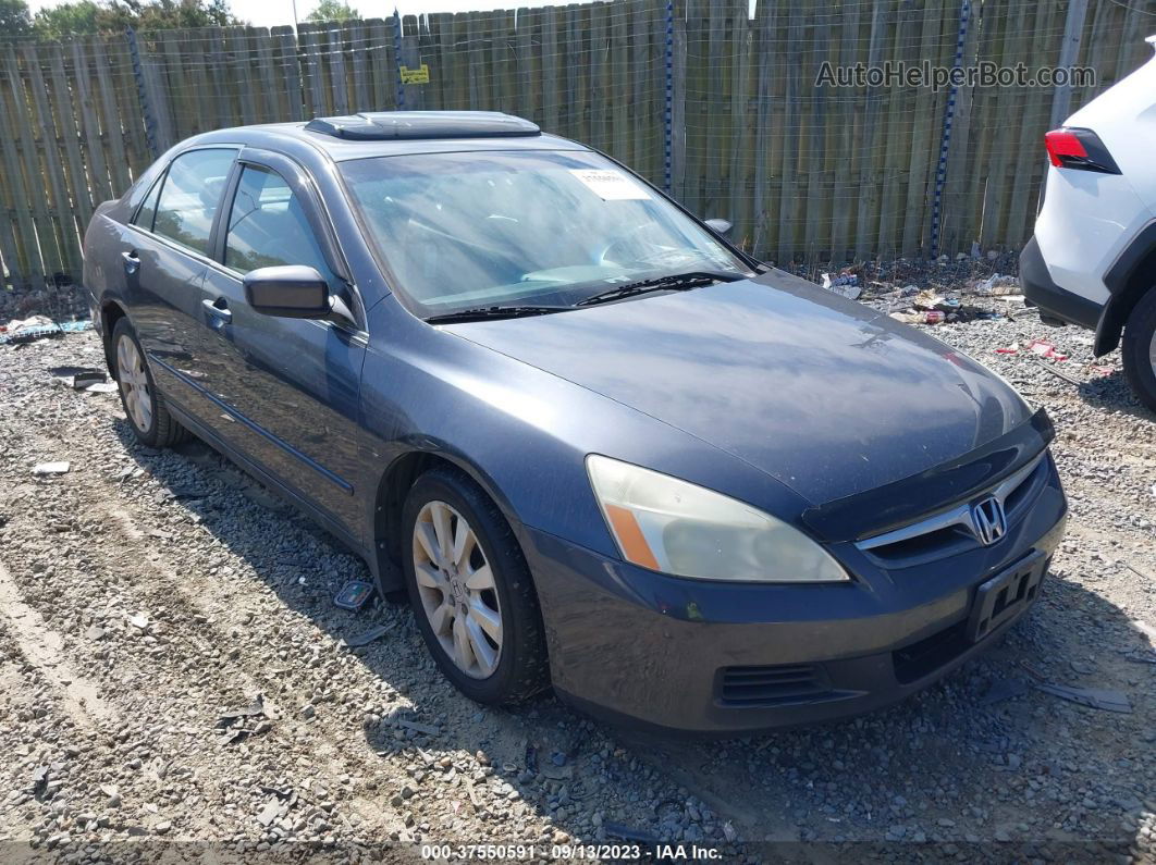 2007 Honda Accord 3.0 Ex Gray vin: 1HGCM66547A104116