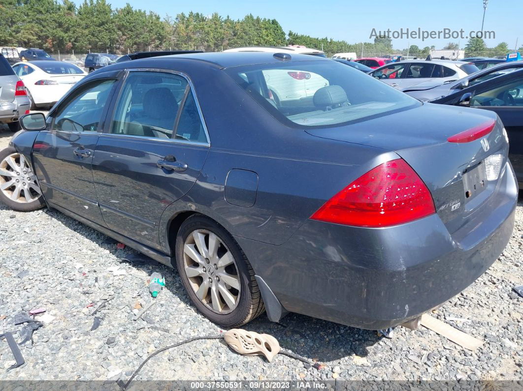 2007 Honda Accord 3.0 Ex Серый vin: 1HGCM66547A104116