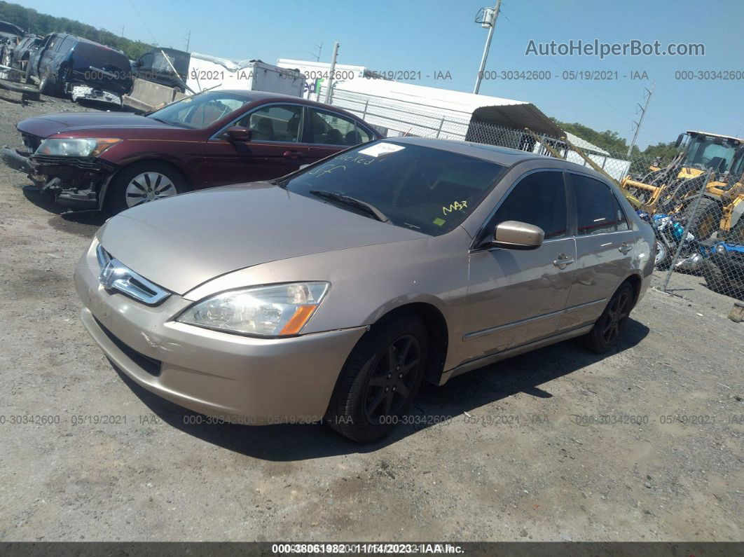 2003 Honda Accord 3.0 Ex Бежевый vin: 1HGCM66553A081049