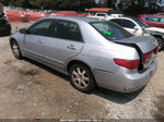 2005 Honda Accord Sdn Ex-l V6 Silver vin: 1HGCM66555A033702