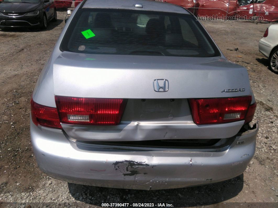 2005 Honda Accord Sdn Ex-l V6 Silver vin: 1HGCM66555A033702