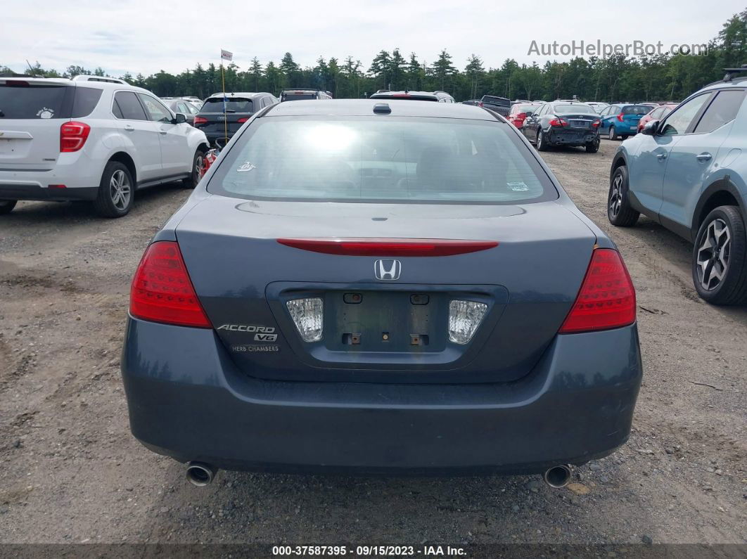 2007 Honda Accord 3.0 Ex Gray vin: 1HGCM66557A013484