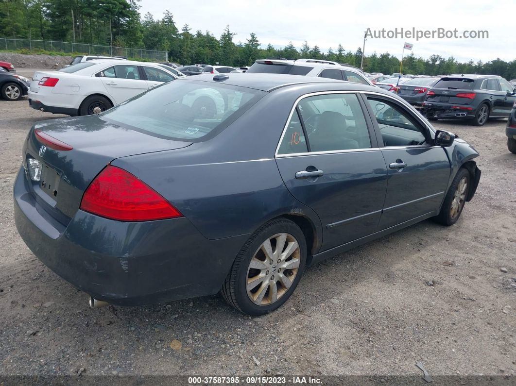 2007 Honda Accord 3.0 Ex Gray vin: 1HGCM66557A013484