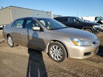 2007 Honda Accord Ex Tan vin: 1HGCM66557A062569