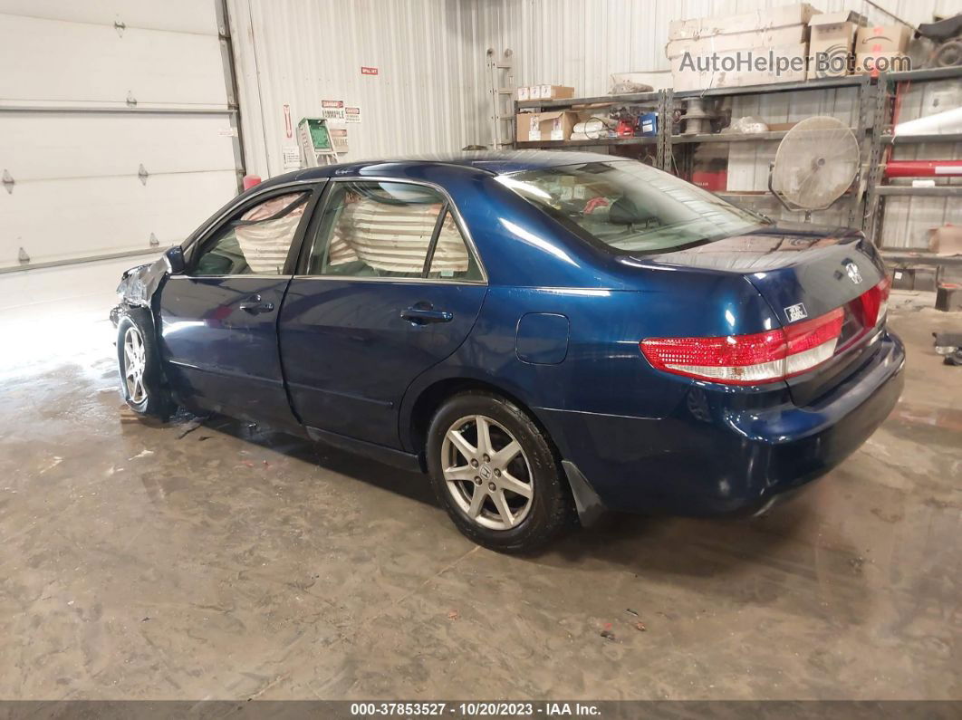 2003 Honda Accord Sdn Ex Blue vin: 1HGCM66563A024052