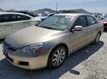 2007 Honda Accord Ex Желто-коричневый vin: 1HGCM66567A011565