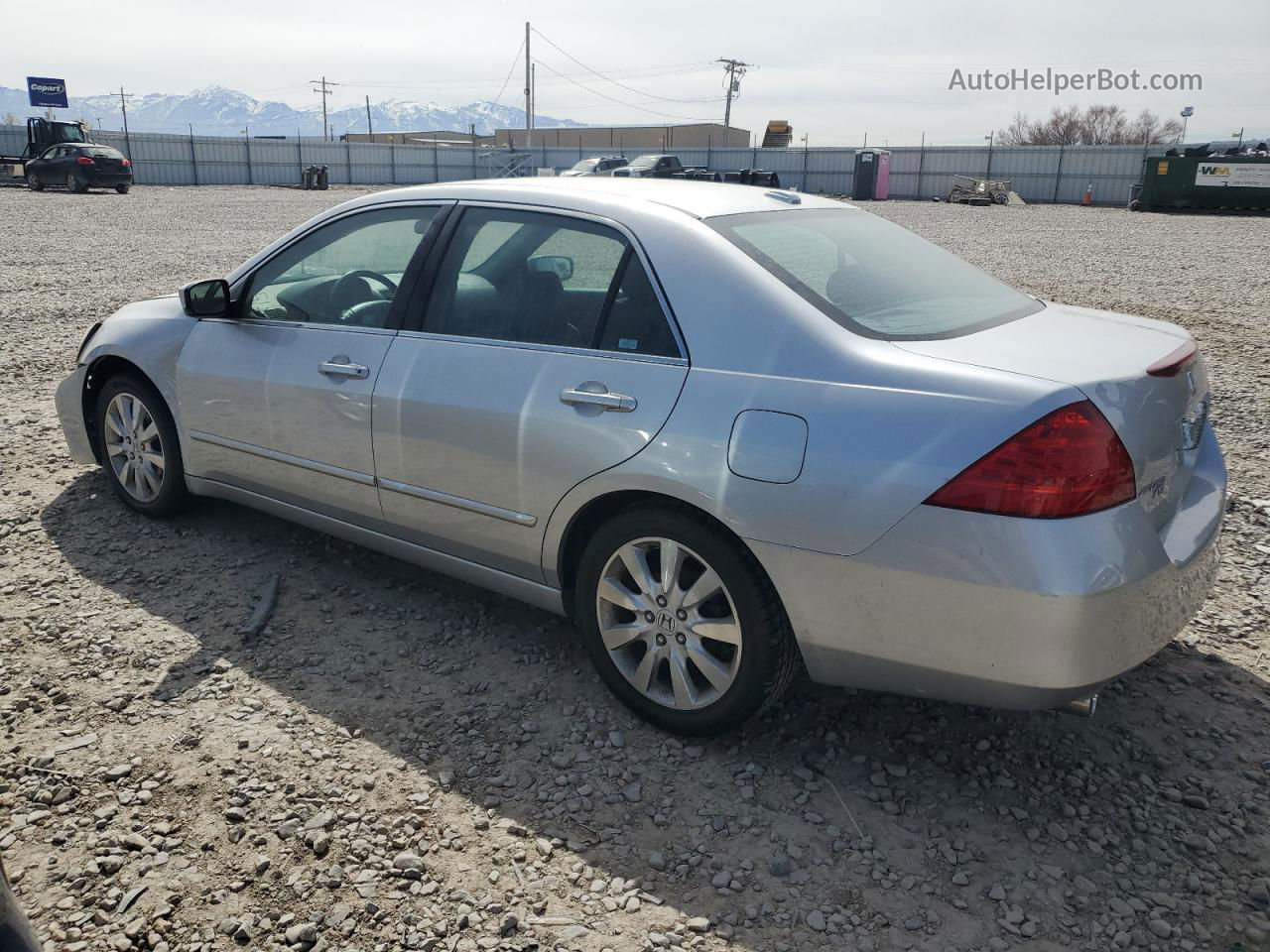 2007 Honda Accord Ex Silver vin: 1HGCM66567A090610