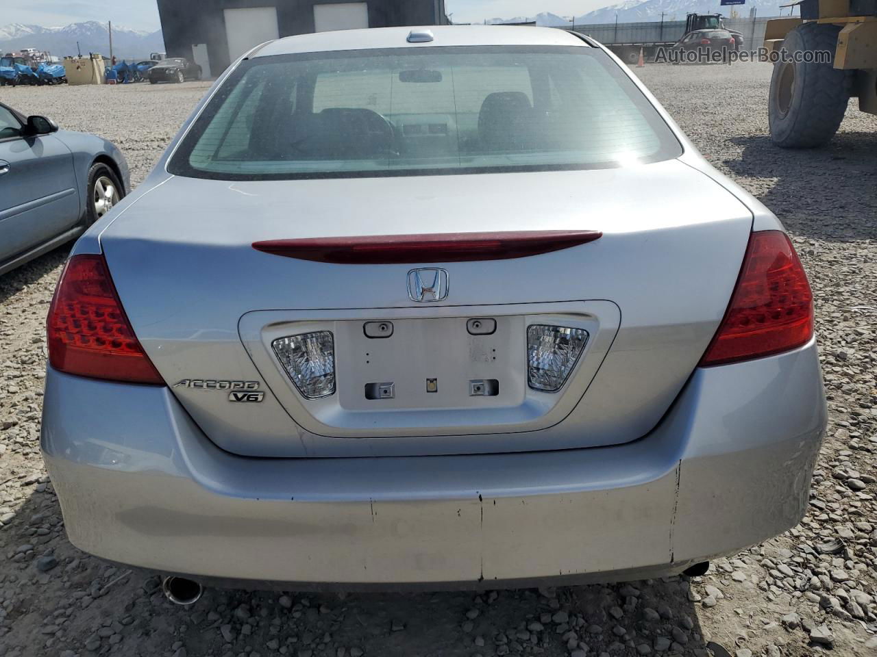 2007 Honda Accord Ex Silver vin: 1HGCM66567A090610