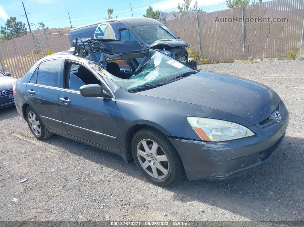 2005 Honda Accord Sdn Ex-l V6 Gray vin: 1HGCM66575A037458