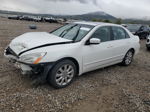 2007 Honda Accord Ex White vin: 1HGCM66577A029198